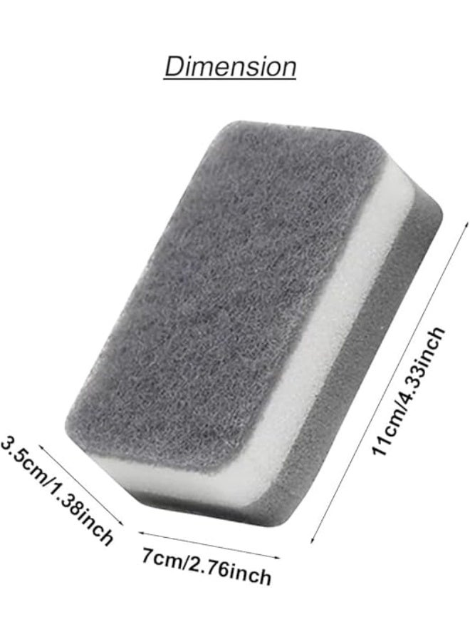 م اكس م إسفنجات الميلامين السحرية، وسادات تنظيف مزدوجة الجوانب للأطباق والأطباق والمطبخ والحمام (25) - Image 2